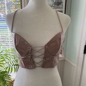 NWT Meshki crop top